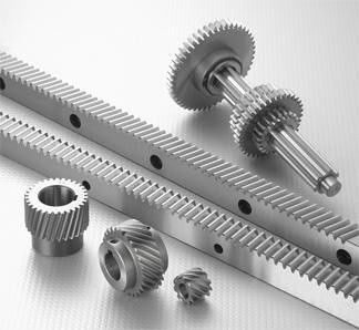 Custom 1045 Carbon Steel Metal Helical Gear Rack And Pinion CNC Milling