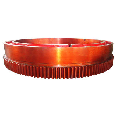 AISI 4140 Rotary Kiln Girth Gear Steel Forging Large Diameter Spur Gears
